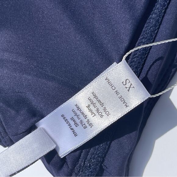 Andie Swim The Ventura Top XS Navy - Picture 7 of 14